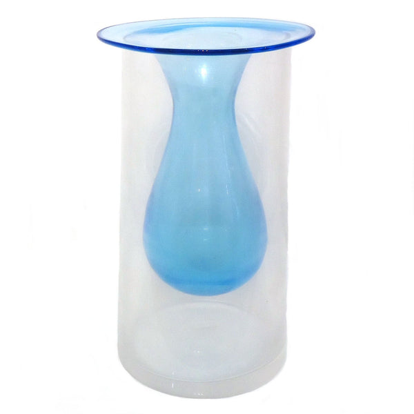 Suspended Blue Vase
