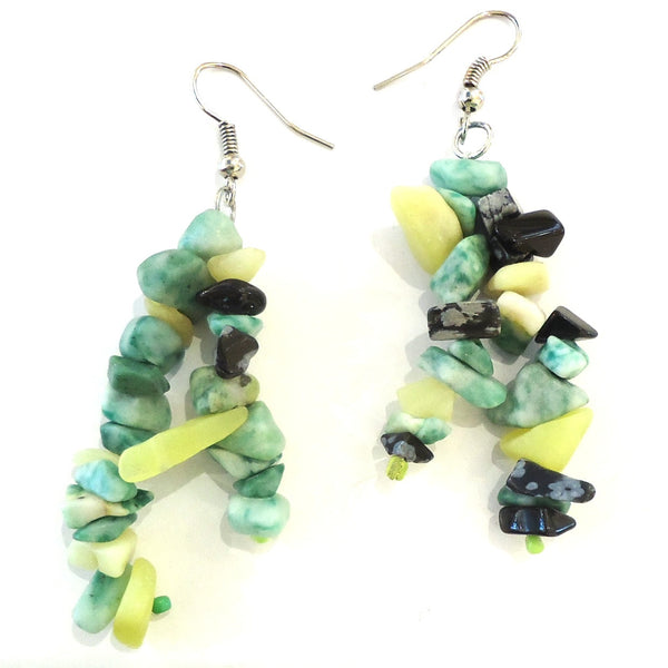 Two Strand Earrings, Color