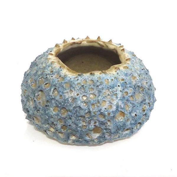 Thai Vase, Puffer Blue