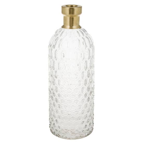 Bubble Vase - Tall Clear