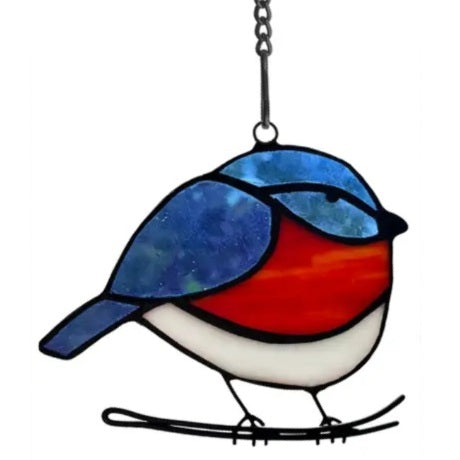 Stained Glass Bluebird