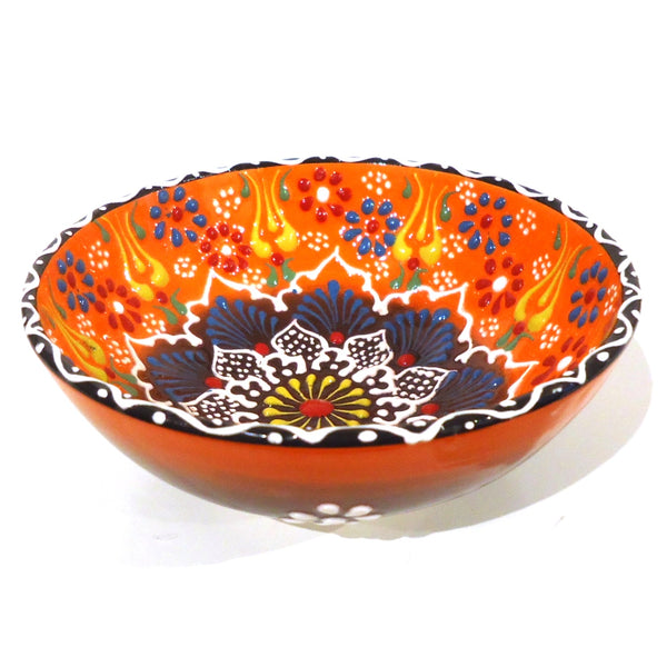 Embossed Ceramic Bowl - Mango