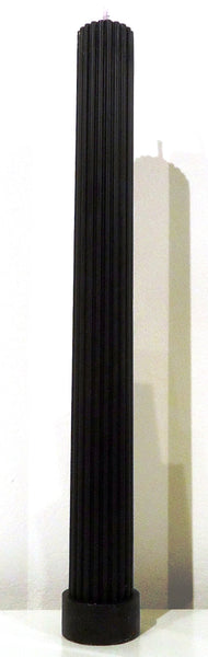 Rose Scented Fluted Column Candle