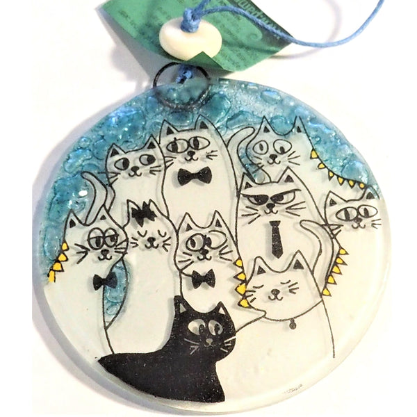 Pack of Cats Suncatcher