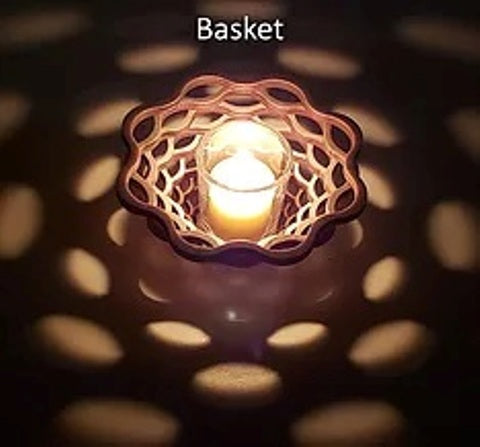 Baltic by Design Votive - Basket