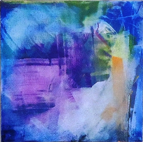 Abstract 4, oil pastel abstract drawing by Cerulean Arts Collective Member Judy Caldwell. 