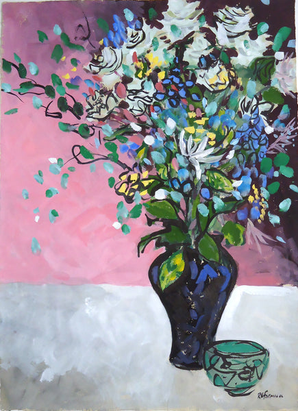 Ruth Formica: Flowers and the Green Bowl
