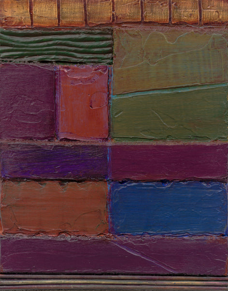 Field 19, acrylic on panel painting by Cerulean Arts Collective Member Charles Kalick. 
